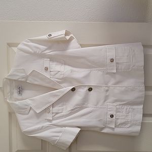 White denim jacket